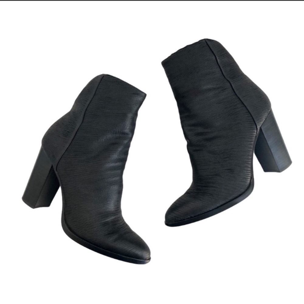 MERCER EDIT Fend Off Leather Ankle Bootie